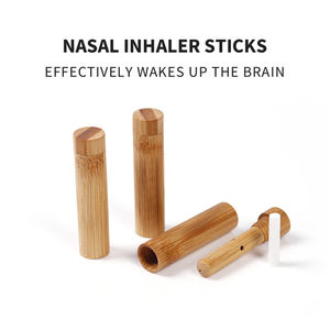 Новое портативное бамбуковое носовое всасывающее устройство с компактной портативной носовой трубкой и ингалятором для использования - Product Image 5