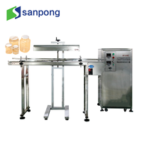 Machine de cachetage de papier d'aluminium d'induction électromagnétique entièrement automatique de prix bas pour le cachetage de papier d'aluminium de bouteille/tasse/peut