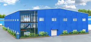 Pre-engineered Large Span Steel Structure Warehouse / Workshop Multi Storey Office Prefabricated Structural Steel Building