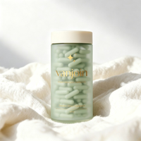 Emballage pharmaceutique de qualité supérieure, flacon à pilules en verre givré de 150 ml, 180 ml, 3 oz, flacon pour comprimés, flacon pour compléments alimentaires avec boîte en papier personnalisée