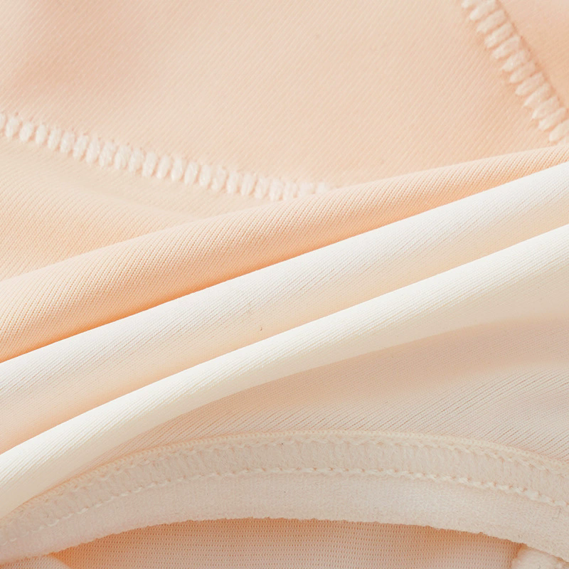 Lace-Trim Low-Rise Maternity Brief (9211): side view showing bump clearance and rise