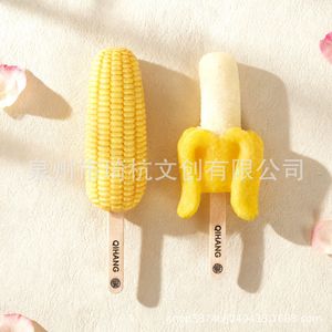 Aimant de réfrigérateur en forme de maïs Qihang en résine synthétique, pièce unique, décorations d'anniversaire - Product Image 1