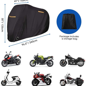 <span class=keywords><strong>Housse</strong></span> de Protection Extérieure Imperméable et Anti-Poussière pour Vélo, VTT, Vélo Électrique et Moto - Product Image 3