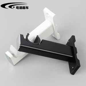 Accessoires de quincaillerie : Support mural simple en aluminium pour tringle à rideau de fenêtre - Product Image 1