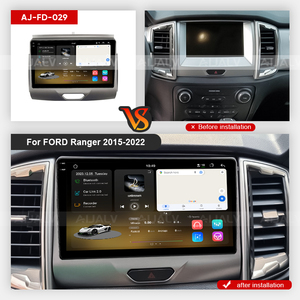 Lecteur multimédia Android AIJALV pour <span class=keywords><strong>FORD</strong></span> RANGER <span class=keywords><strong>2015</strong></span>, 8 cœurs, Apro 2K, <span class=keywords><strong>autoradio</strong></span> DVD, lecteur stéréo, GPS, navigation, cadre - Product Image 4