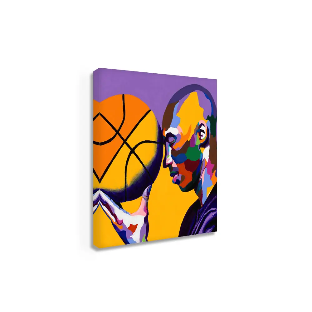 2023 Basketball Star Portrait imprimé toile peinture Art affiche murale photos Art imprimé mur pour décoration de salon