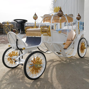 Carruaje de Caballos de Lujo, Cómodo Carruaje Europeo para Bodas, Carruaje de Caballos Romántico Clásico para Bodas - Product Image 2