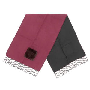 <b>Women's</b> warm thick winter tassel blank solid woven shawl <b>poncho</b> acrylic scarf with pockets - Product Image 5