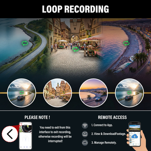 Podofo Telecamera da Cruscotto Nascosta 4K Plug and Play per Lexus ES 2019-2025, Videocamera Auto 2160P con WiFi, APP, Registrazione in Loop, G-Sensor - Vendita all'Ingrosso - Product Image 3