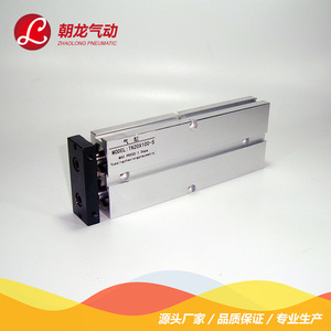 กระบอกลมแบบสองแกน Zhaolong รุ่น Tn20x100 S ตัวกระบอกอะลูมิเนียม แบบลูกสูบคู่ - Product Image 2
