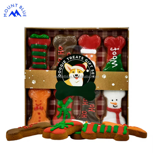 Nouveauté : Os à mâcher attrayants pour chiens, biscuits créatifs au chocolat sans gluten, enroulés, avec un emballage élégant - Product Image 1