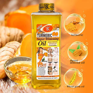 500 מ "ל שמן כורכום העור הלבנה שמן פנים & גוף תיקון הבהרה קרם לחות גזר שקדים עיסוי שמן אתרי - Product Image 3