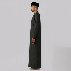 Raya 2025 Moden Jubah <b>Women</b> Casual Autumn Pleated Hooded Ironless Kain Sejuk Regular Fit <b>S</b>-5XL Malaysia Ready Stock B2B Deal - Product Image 3