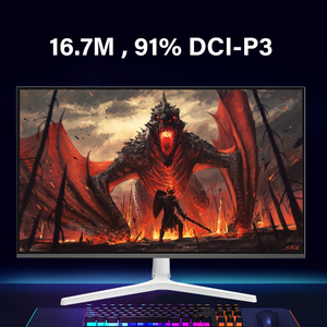 32 Inch UHD IPS Gaming <b>Monitor</b> 99% DCI-P3 Color Gamut 1ms FreeSync Joystick Control Frameless PC <b>LCD</b> <b>Monitor</b> - Product Image 4