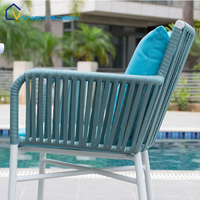 Chaises de jardin et de terrasse modernes, portables, tressées, pour événements et repas en extérieur, séchage rapide, personnalisables en grandes quantités, simples