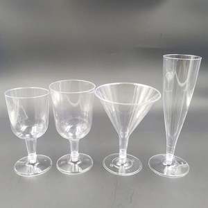 Tasse <span class=keywords><strong>à</strong></span> <span class=keywords><strong>vin</strong></span> en <span class=keywords><strong>plastique</strong></span> Party White Champagne Coupes <span class=keywords><strong>Verre</strong></span> <span class=keywords><strong>à</strong></span> cocktail Flûtes <span class=keywords><strong>à</strong></span> champagne - Product Image 4