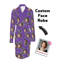 Ensemble de robe de nuit en flanelle double de luxe confortable et douce pour femmes et hommes