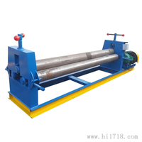 Machine à rouler les métaux à trois rouleaux symétriques automatique de petite taille W11-20X2000 pour tôles minces galvanisées, aluminium et acier inoxydable