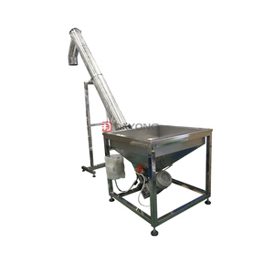 เครื่องป้อนผงแบบสกรู DY LSY Hopper / เครื่องป้อนแบบสกรู / สายพานลำเลียงสกรู สแตนเลส ปรับความเร็วได้ หมุนได้สองทิศทาง - Product Image 1