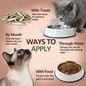 Natural Pets Cognition Drops Vitamin Supplement mendukung Formula dokter hewan cairan Cognition rasa khusus untuk anjing kucing - Product Image 4