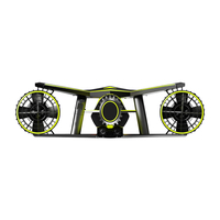 Scooter de Plongée Sous-marine Électrique, Propulseur Aquatique Double Vitesse