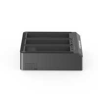 FIDECO Three Bay Sata 2.5 3.5 Hard Disk Drive Hdd Docking Station Usb 3.0 Hdd Docking Station Clone