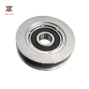 Rouleau de suspension de porte d'<span class=keywords><strong>ascenseur</strong></span> 56*14*6201, Ø56mm L14mm, roulement 6201RS, pièces de rechange pour <span class=keywords><strong>ascenseur</strong></span>, pièces de monte-élévateur - Product Image 2