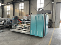 Automatische kartonnen doos print-, sleuf- en stansmachine, apparatuur voor kartonnen productie