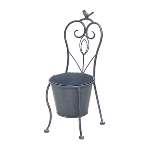 Allsome — Pots de fleurs et jardinières en métal pour plantes de jardin, support décoratif en fonte, en forme de banc, <span class=keywords><strong>Original</strong></span> - Product Image 5