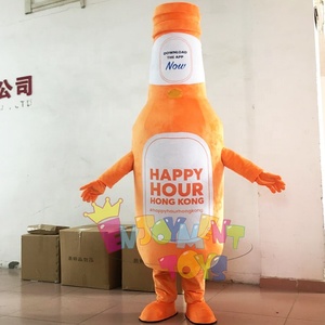 Disfraz de Mascota de Peluche con Forma de Botella de Agua Personalizado, Uniforme de Mascota de Dibujos Animados, Accesorios para Actuaciones - Product Image 4