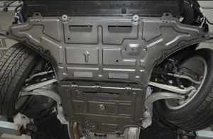 แผ่นกันกระแทกเครื่องยนต์อะลูมิเนียมสำหรับ E-tron <span class=keywords><strong>Etron</strong></span> <span class=keywords><strong>Audi</strong></span> Q5 Q5L Q7 A4L A6L <span class=keywords><strong>A4</strong></span> A6 A5 A3 A7 Q3 Q2L S4 S5 S6 - Product Image 5