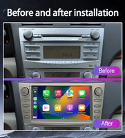 Autoradio GPS Navigation Multimédia 9 pouces Linux 2006-2011 pour Toyota Camry XV40 Aurion avec écran HD USB DSP