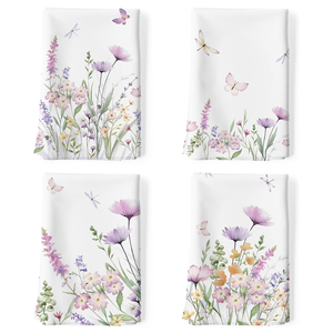 Vente en gros de torchons de cuisine en coton tissés personnalisés | Sacs à farine écologiques jetables torchons sérigraphiés sans quantité minimale de commande Fabricant - Product Image 6