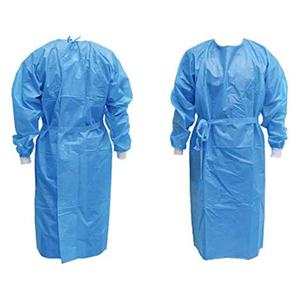 डिस्पोजेबल सर्जिकल अस्पताल ने 45 ग्राम ब्लू पीपी कपड़े वयस्क आइसोलेशन में डॉक्टरों के लिए चिकित्सा सुरक्षात्मक कपड़े पहने हैं - Product Image 3