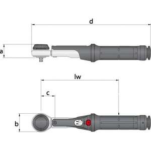 GEDORE - 7674330 Llave dinamométrica Torcofix K - EAN 4002805455043 LLAVES DE TORQUE MECANICO - Product Image 5