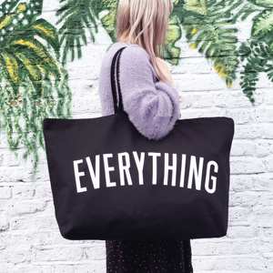 Custom Printed logo Canvas <b>Beach</b> Tote Boat <b>Bag</b> Everything Big Travel <b>Bag</b> Weekender Giant Grocery Oversized Canvas Shopping <b>Bag</b> - Product Image 3
