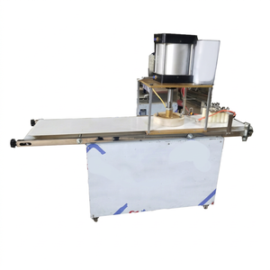 Máquina Moldeadora y Prensadora de Pizza de Acero Inoxidable de Tamaño Pequeño con Motor para Hacer Masa Redonda y Pan Pita Automáticamente, Uso Árabe - Product Image 1