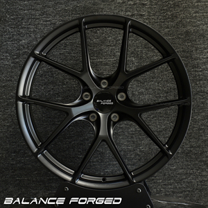 Rines BALANCE Forged Y-Spoke en Negro Mate de 18, 19 y 20 Pulgadas, 5x112 5x120, Ligeros, para BMW M3 M4, Mercedes A45 AMG, <span class=keywords><strong>Ford</strong></span> <span class=keywords><strong>Mustang</strong></span> - Product Image 3