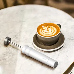 Groothandel Microfoam Maker Handheld Koffie Schuimer Mini Melk Usb Steamer Elektrisch Nieuw Ontwerp Maken Premium Microschuim Melk