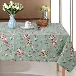 Motif personnalisé taille matériel étanche intérieur extérieur imprimé couverture <span class=keywords><strong>de</strong></span> <span class=keywords><strong>table</strong></span> serviette en tissu thé napperon chemin <span class=keywords><strong>de</strong></span> <span class=keywords><strong>table</strong></span> nappe ensemble - Product Image 4
