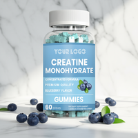 Gummies de créatine monohydrate à marque privée OEM – Supplément de créatine à croquer pour la force musculaire et l'amélioration des performances