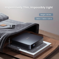Mini projecteur intelligent portable NP Dangbei Atom, 1200 lumens, stéréo HIFI, mise au point automatique, Google TV, 3D, home cinéma laser