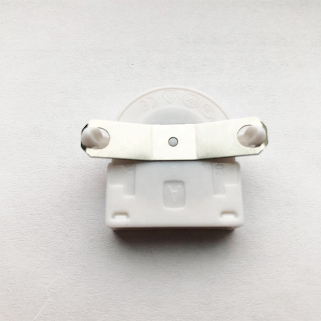 T8 ABS Material LED Light Socket G13 Lamp Holder Base T8 G13 Plastic Fluorescent Lamp Holder