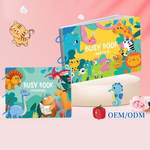 Livre d'activités Montessori pour la maternelle |   Jouets éducatifs pour enfants avec activités d'autocollants et livres illustrés - Product Image 1