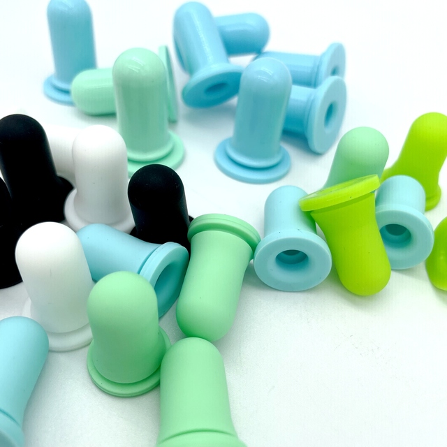 Different Sizes and Colors Teat Silicone Rubber Bulbs for Bottles Dropper Cap