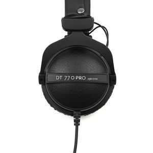 Auriculares de estudio sobre la oreja auriculares impermeables Guangdong para niños <span class=keywords><strong>DT</strong></span> <span class=keywords><strong>770</strong></span> PRO 80 Ohm 250ohm auriculares micrófono profesional YHS - Product Image 4