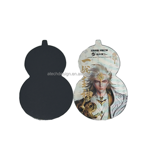 Aimants de réfrigérateur personnalisés d'astronautes, autocollants magnétiques lenticulaires pour réfrigérateur, cadeau promotionnel, décoration - Product Image 1