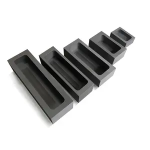 Moule en graphite personnalisé, pour lingot d'argent, en or, moulage de métal précieuse