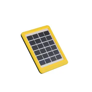 נייד סולארי נייד באיכות גבוהה מטען PV מודול solarpanel 1W 2W 3W 5W מיני פנל סולארי