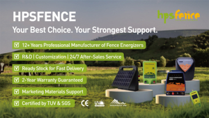 เครื่องชาร์จรั้วไฟฟ้า HPSFENCE HPSA050 0.5J กันน้ำ ใช้กับรั้วไฟฟ้า  วัสดุ ABS สำหรับปศุสัตว์ ม้า แกะ ในฟาร์ม - Product Image 6